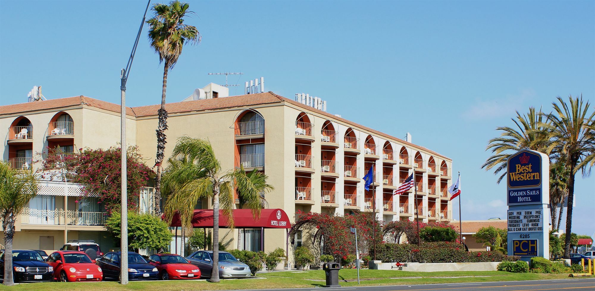 Best Western Golden Sails Hotel Long Beach Exterior foto